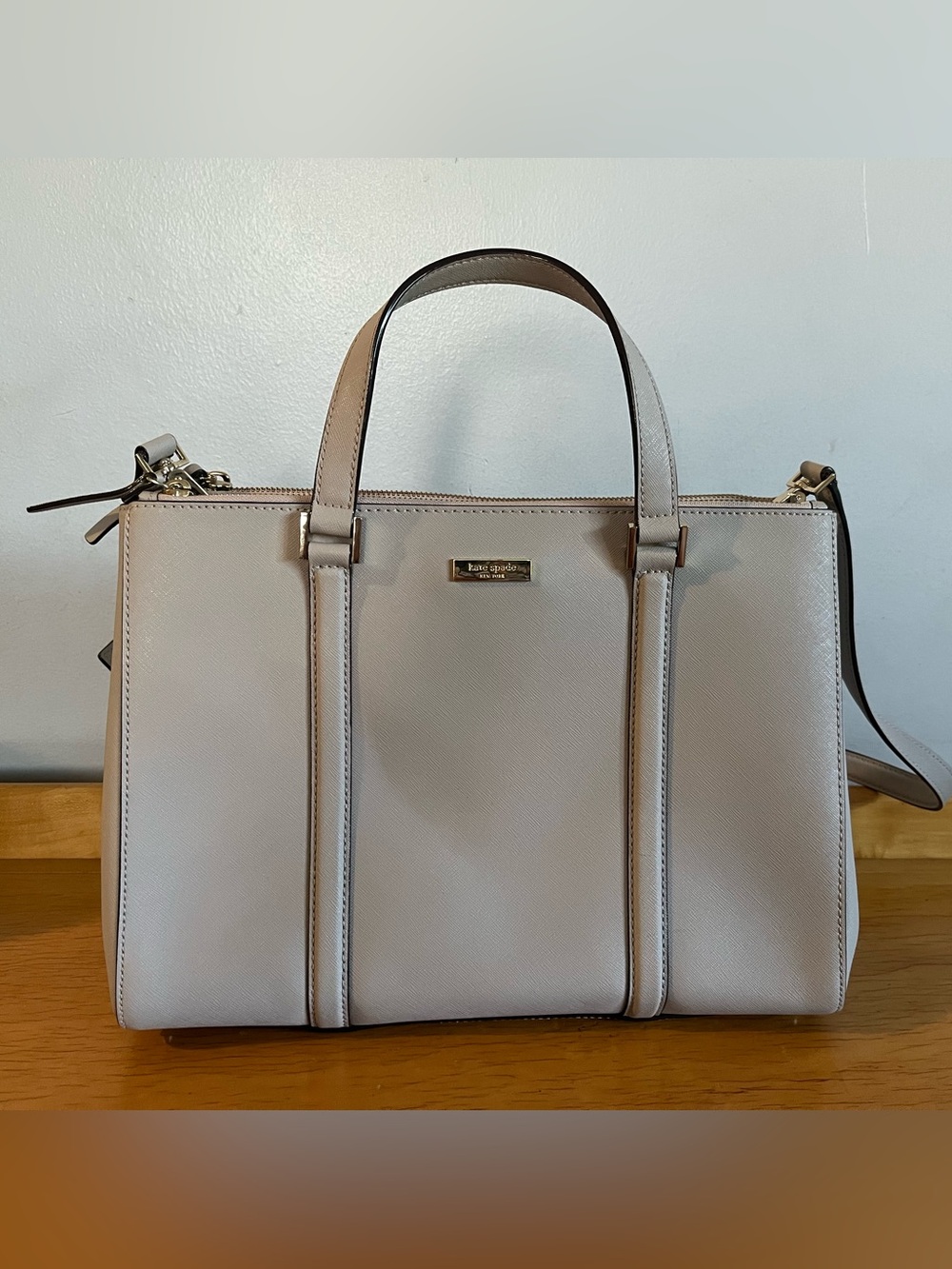 kate spade Newbury Lane Loden Saffiano Satchel